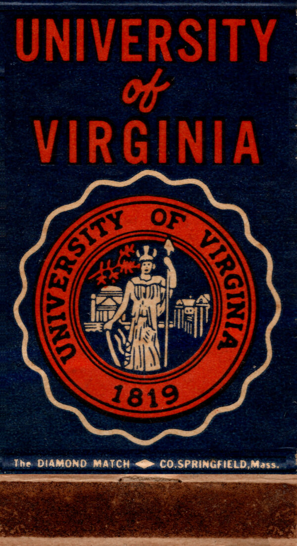 University of Virginia Matchbook