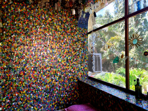Bottle Cap Project Wall