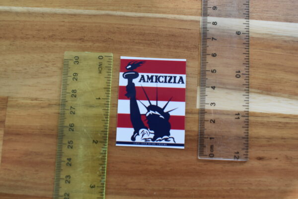 Amicizia Statue of Liberty Italian Matchbook w/Sample - Image 2