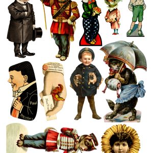 Victorian cut-outs Project Page w/Sample