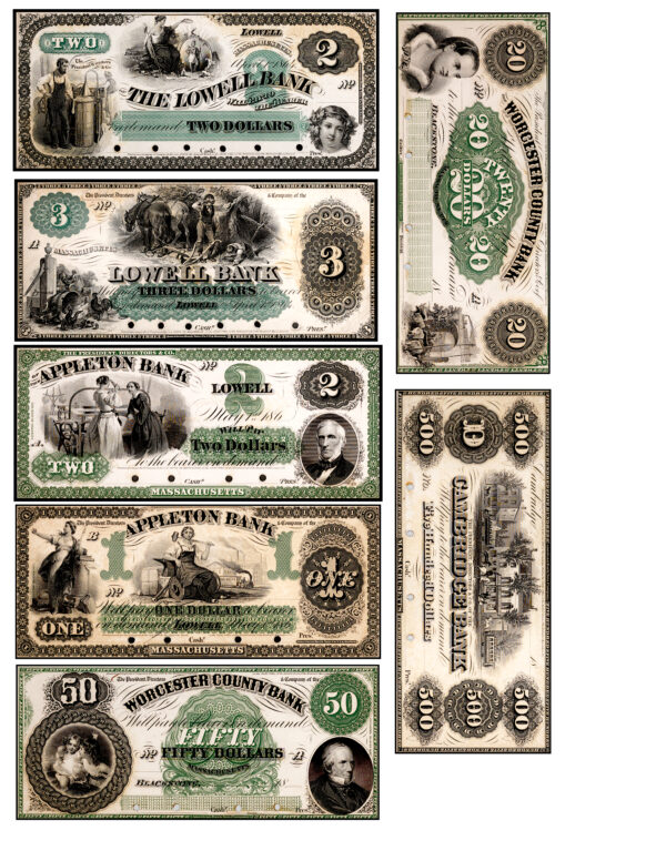 Bank Notes 88-95 Project Pages