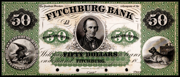 Fitchburg Bank $50 Note