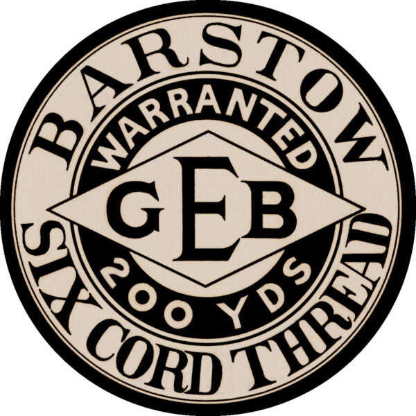 Barston Six Cord Thread Providence Rhode Island Label