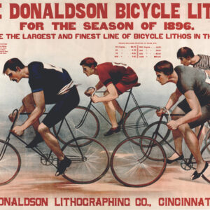 Donaldson Bicycle Lithos 1896 Poster