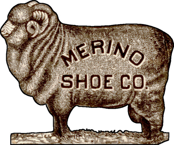 Merino Shoe Co Label