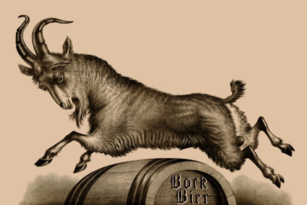Bock Bier Keg Leaping Ram
