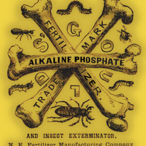 Gould's It Kills Us Alkaline Phosphate Fertilizer and Insect Exterminator Boston Massachusetts Label