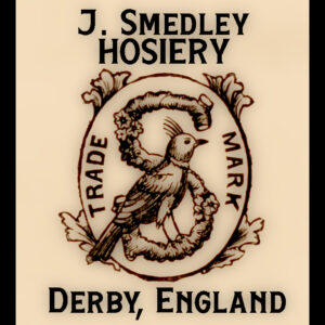 J. Smedley Hosiery Derby England Trade Mark Label