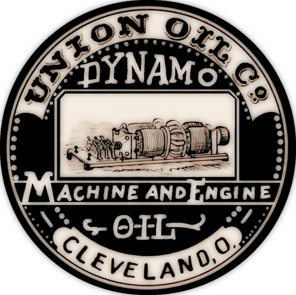 Union Oil Dynamo Machine and Engine Oil Cleveland Ohio Label