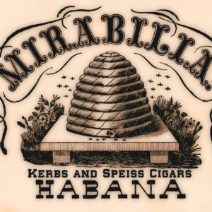 Kerbs and Spiess Mirabilia Beehive Cigars Label
