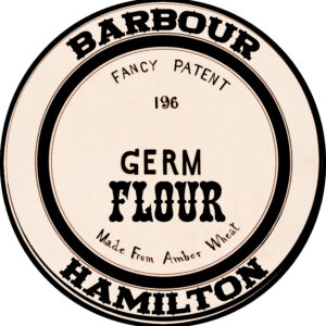 Barbour and Flour Fancy Germ Flour Label