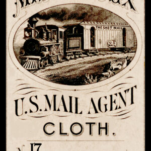 Middlesex US Mail Agent Cloth Label