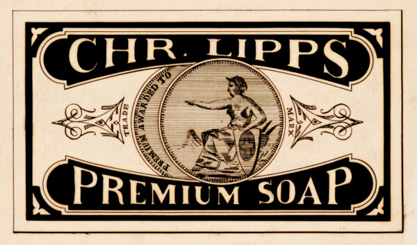 Lipps' Premium Soap Label