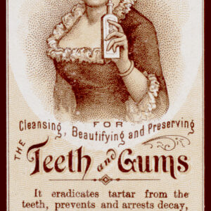 Morley's Fragrant Oridonto for Teeth and Gums Imparts Pearl-Like Whiteness Austin Texas Label