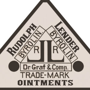 Rudolph Lender Byrolin Ointments Label