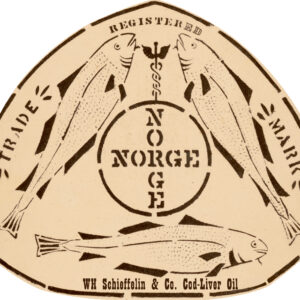 WH Schieffelin and Co Norge Cod Liver Oil Label