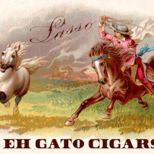 EH Gato Lasso Cigars Label