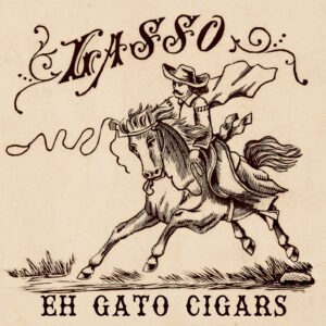 Gato Lasso Cigars Label