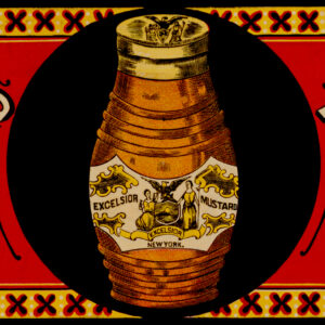 Golden's Excelsior Mustard New York Label