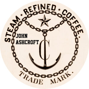 John Ashcroft Steam Refined Coffee Label