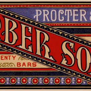 Proctor and Gamble Amber Soap Cincinnati Ohio Label