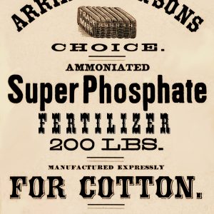 Arrington and Sons Premium Ammoniated Cotton Compound Fertilizer Petersburg Virginia Label
