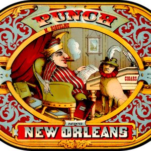 M. Riquelme Punch Cigars New Orleans Label