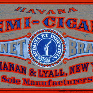 Buchanan and Lyall Planet Brand Semi Cigars New York Label