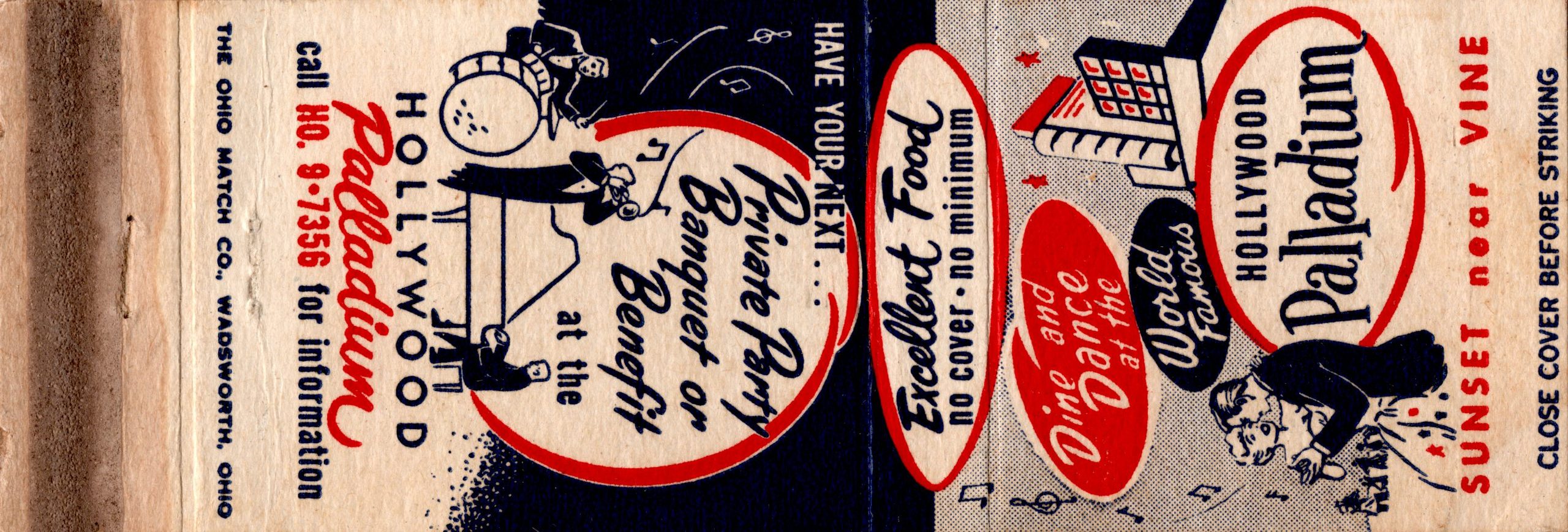 Look Look Look!! Day 1 Recovery Blog and Dine and Dance at the World Famous Hollywood Palladium Sunset near Vine Los Angeles California Matcbook