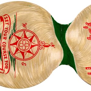 Hogate's Seafood Restaurants 9th and Maine Washington DC Contour Matchbook