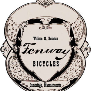 William H Holahan Fenway Bicycles Cambridge Massachusetts Label