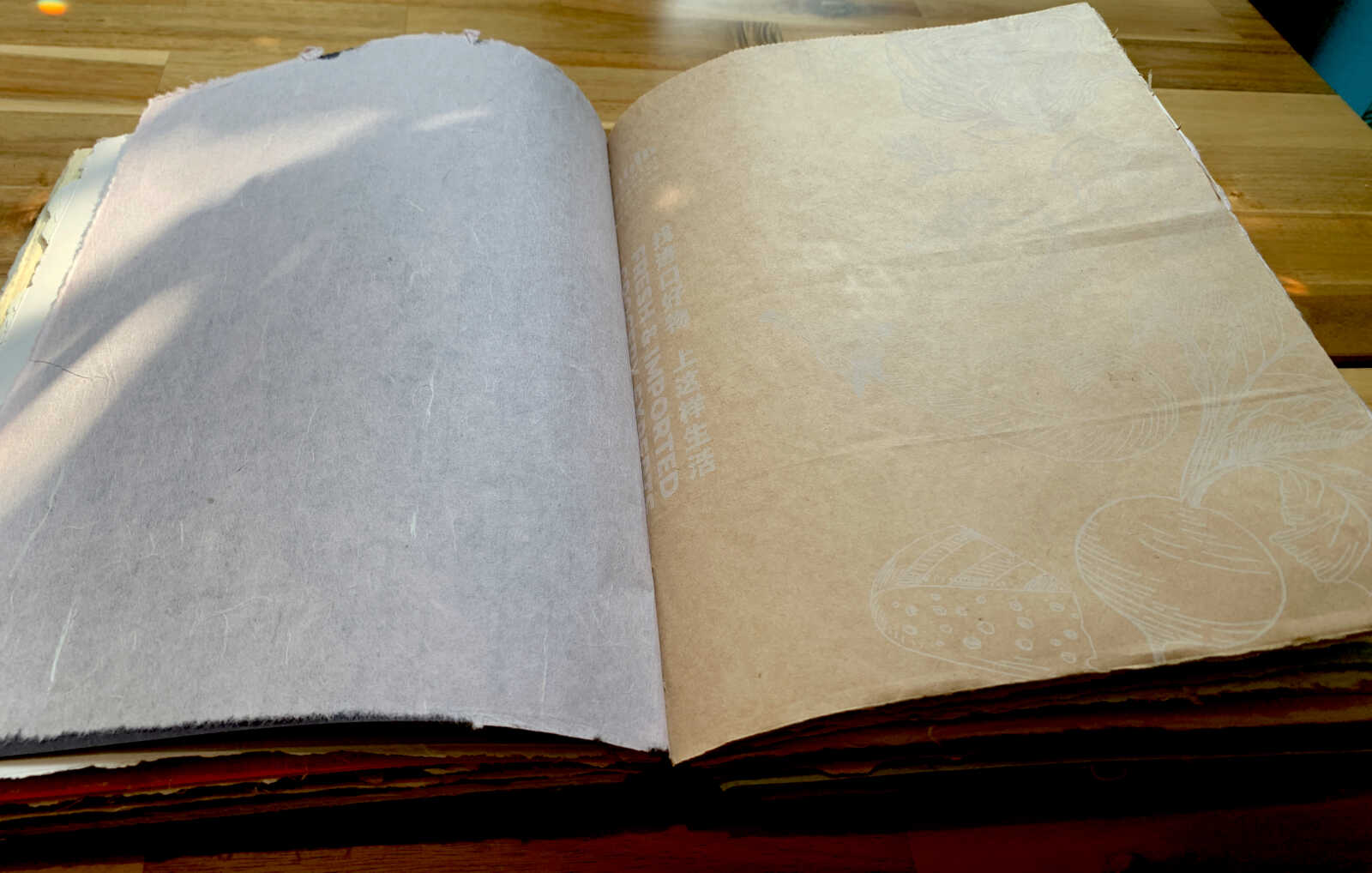 Coptic Bound 234 Page Handmade Fairy Junk Journal with Handtorn Paper in Antique Leather Book Cover with Brass Edges - Image 8