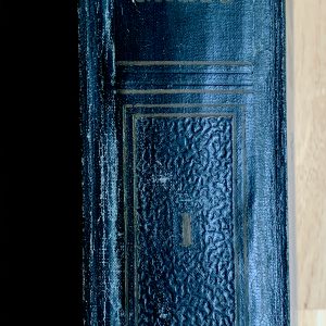 Coptic Bound Antique Cyrillic Dictionary Volume 1 Handmade Junk Journal with Handtorn Paper with Brass Edges